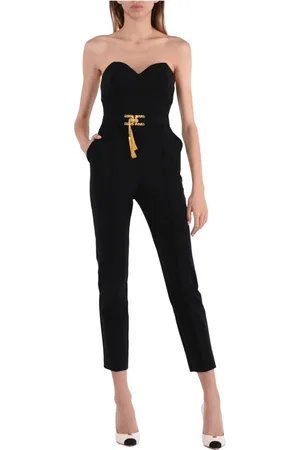 Elisabetta Franchi Jumpsuits, female, , XL, Bielastic Bustier Jumpsuit