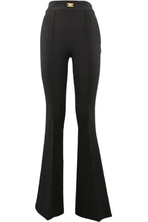 Elisabetta Franchi Wide Leg Trousers