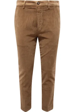 CRUNA Velvet Trousers Sand Brera Model