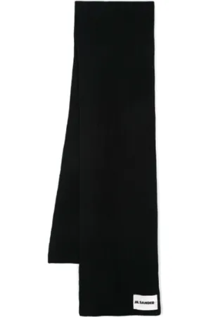Jil Sander Winter Scarves, unisex, , ONE SIZE, Logo Scarf