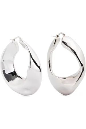 Jil Sander Earrings, female, , ONE SIZE, Stylish Silver Earrings