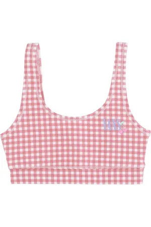 Vans Sleeveless Tops, female, , M, Gingham Bralet - Streetwear Collection