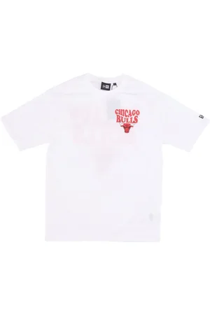 New Era Sportswear, male, , 2XL, Chicago Bulls Script Tee /Red