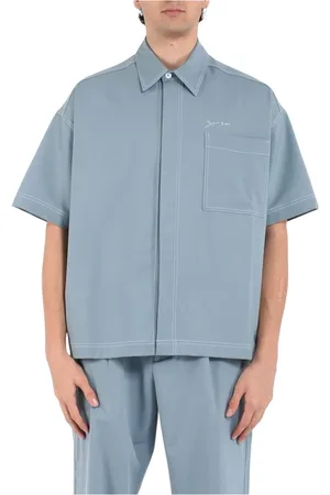 BONSAI Wool Shirt with Front Buttons