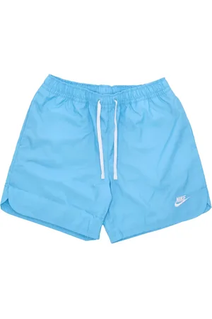 Nike Beachwear, male, , XL, Mesh-lined Swim Shorts Baltic /White