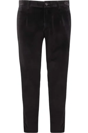 Dolce & Gabbana Chinos, male, , M, Velvet Trousers Made in Italy