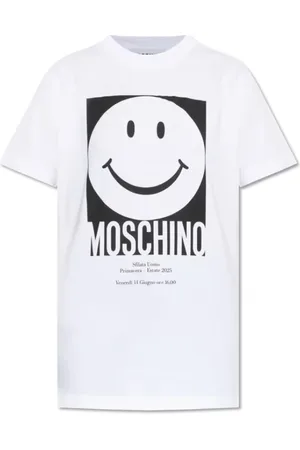 Moschino T-Shirts, male, , S, Smiley T-shirt with Print