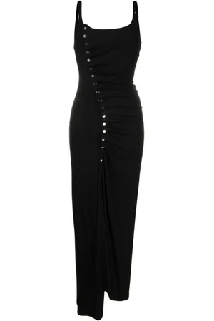 Paco rabanne Party Dresses, female, , M, Flattering Maxi Dress in Viscose Fabric