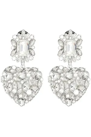 Self-Portrait Earrings, female, , ONE SIZE, Heart-shaped Pearl Earrings