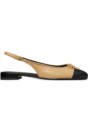 Tory Burch Ballerinas, female, , 7 UK, Cap-Toe Slingback Ballet Shoes