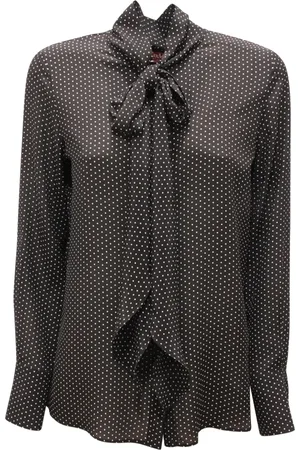 Max Mara Silk Shirt with Cufflinks