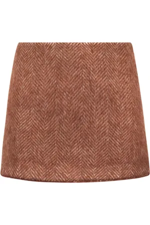 Jucca Short Skirts, female, , 2XS, Wool Blend A-Line Skirt