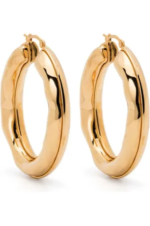 Jil Sander Earrings, female, , ONE SIZE, Gold Earrings - Stylish and Elegant