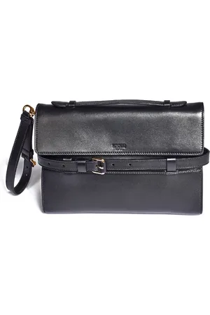 Moschino Leather Belt Pochette Bag