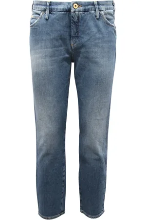Cycle Slim-fit Jeans, female, , W26, Ankle Skinny Navy Trousers