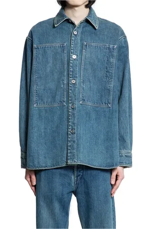 Jil Sander Denim Shirts, male, , L, Denim Shirt Selvedge Cut