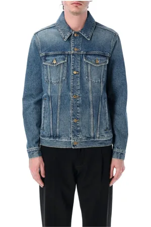 Golden Goose Distressed Denim Jacket Outerwear