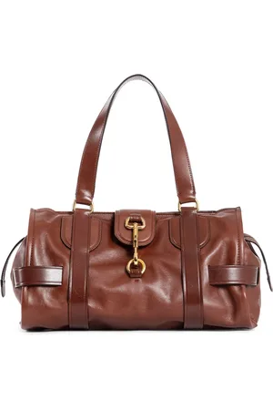 Chloé Handbags, female, , ONE SIZE, Elegant Leather Handbag with Charms