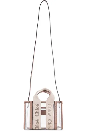 Chloé Leather Trim Shoulder Bag