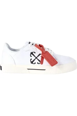 OFF-WHITE Sneakers, female, , 3 UK, Low Vulcanized Canvas Trainers