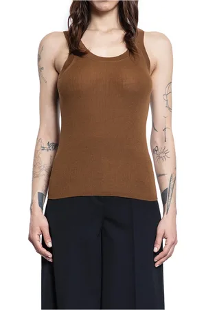 Max Mara Ribbed Knit Tank Top