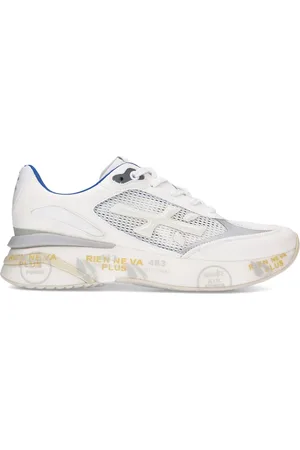 Premiata Sneakers, male, , 10 UK, Trainers with Grey and Blue Accents