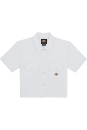 Dickies Shirts, female, , XS, Cropped Work Shirt