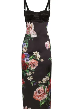 Dolce & Gabbana Black Bustier Style Dress