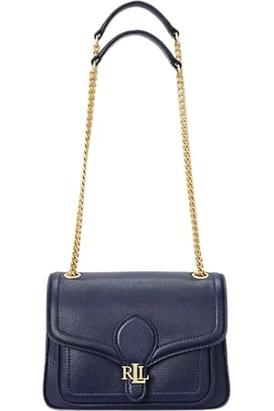 Ralph Lauren Shoulder Bags, female, , ONE SIZE, Small hammered leather Bradley bag