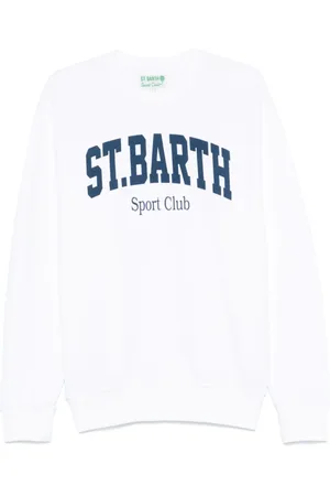 MC2 SAINT BARTH Crew Neck Logo Jumper