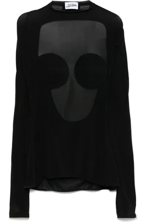 Jean Paul Gaultier Draped Back Molded Cup Top