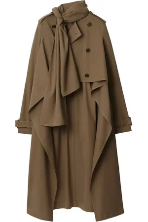 Burberry Rainwear with Double-Breasted Design