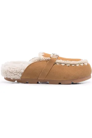Mou Casual Leather Mules