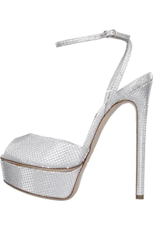 Casadei High Heel Sandals, female, , 5 UK, Sandals Silver