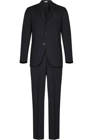 Boglioli Single Breasted Suits, male, , 3XL, Wool Blazer and Trousers Set