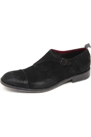 Barracuda Business Shoes, male, , 10 UK, Vintage effect buckle shoe Glasgow model