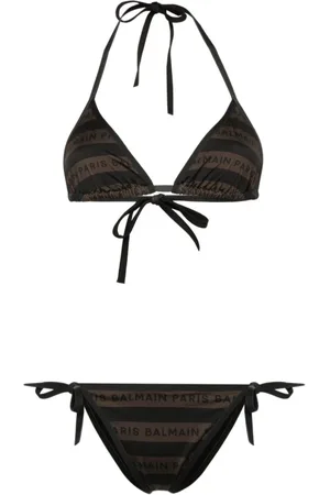 Balmain Bikinis, female, , M, Multicolour Triangle Bikini
