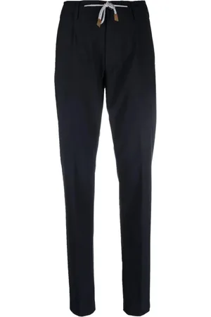 ELEVENTY Slim-fit Trousers, male, , W31, Casual Wool Trousers