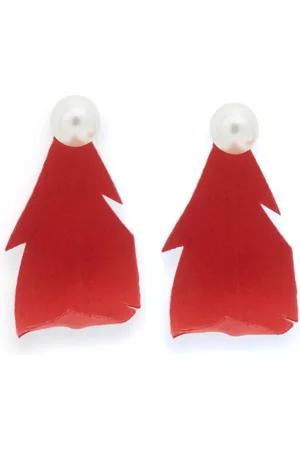 Marni Earrings, female, , ONE SIZE, Raw-Cut Edge Earrings Pair