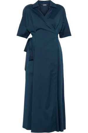 Max Mara Midi Dresses, female, , S, Imperial V-Neck Dress