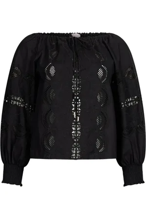 Liu Jo Blouses, female, , XS, Cotton blouse with embroidery