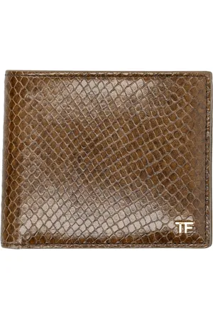 Tom Ford Wallets & Cardholders, male, , ONE SIZE, Classic Bifold Wallet Oak Beige