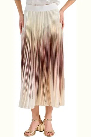 HERNO Midi Skirts, female, , M, Pleated Skirt in Various Shades