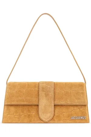 Jacquemus Croc Shoulder Bag with Foldover
