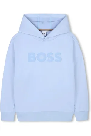 HUGO BOSS Sweatshirts, male, , 4 Y, Logo Print Hoodie for Kids
