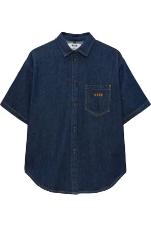 Msgm Denim Shirts, female, , XS, Shirt for Men