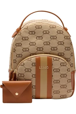Liu Jo Backpacks, female, , ONE SIZE, Jacquard Backpack with Pouch