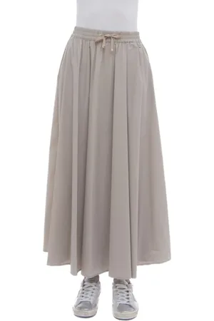 HERNO Maxi Skirts, female, , XS, New Techno Taffeta Skirt