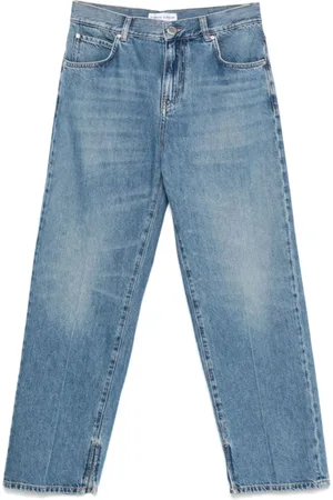 Pinko Straight Jeans, female, , W27, Indigo Jeans Classic Five Pockets