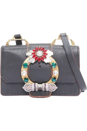 Miu Miu Pre-owned Cross Body Bags, female, , ONE SIZE, Pre-owned Leather shoulder-bags